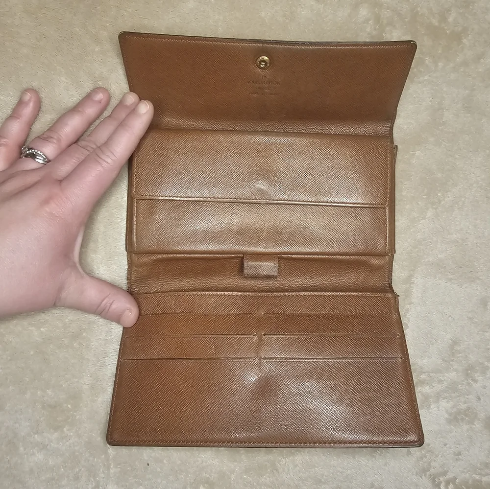 Louis Vuitton Monogram International Wallet Vintage 7.5